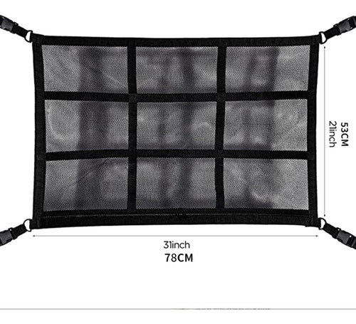 Red Almacenamiento Techo Automovil Coche Camioneta Suv