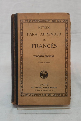 Método Para Aprender El Francés - Teodoro Simonne