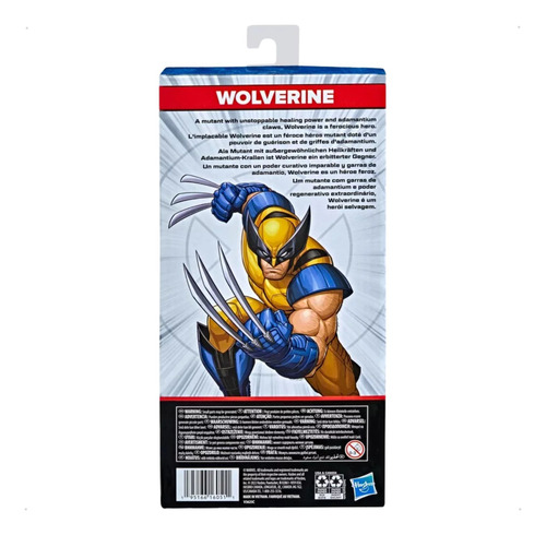 Boneco Wolverine Marvel De 24 Cm F5078 Hasbro