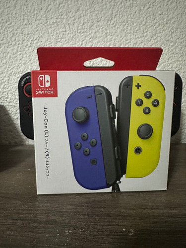 Joy-con Blue/neon Yellow Nintendo Switch Amarillo (Usado)