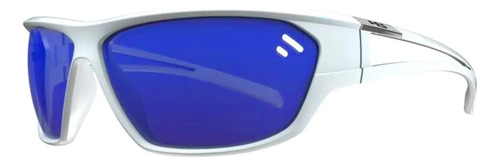 Óculos Hb Flip Branco Pearled White Blue Chrome