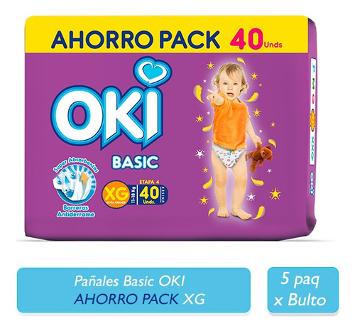 Oki Basic Ahorro Pack Extra Grande 