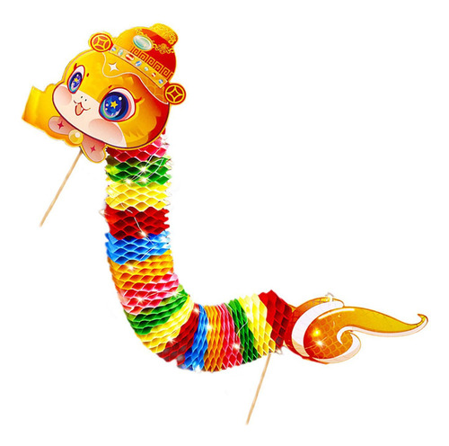 Danza De La Serpiente De Papel Para El Año Nuevo Chino