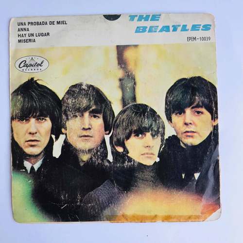 Discovinilo De The Beatles/una Probada De Miel Ep 7 45rpm