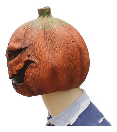 Jy Nueva Máscara De Cabeza De Calabaza De Halloween