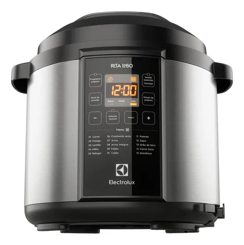 Panela de pressão elétrica Electrolux Pcc20 6 litros C e E Frequência 50/60 Hz