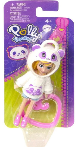 Boneca Polly Pocket Amigas De Capuz Panda Mattel