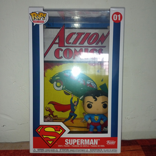 Figura Funko Pop Superman Action Comics #1 (Usado)