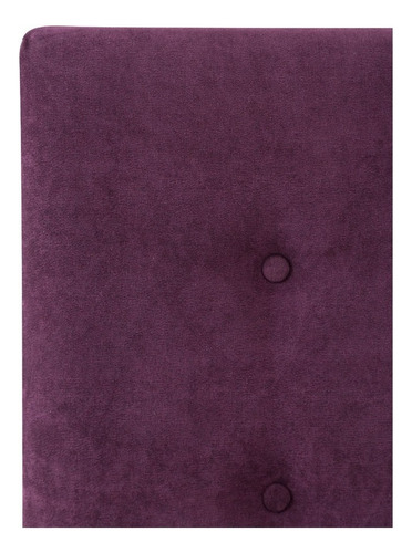Cabecera King Size Dicasa Bilbao Morado Color Violeta