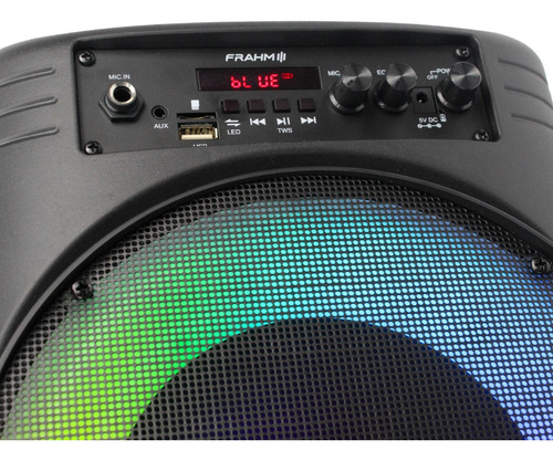 Caixa Amplificada Frahm Tf 370 Bluetooth/usb/aux/micro