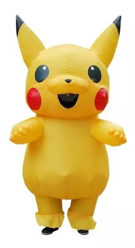 Fantasia Inflável Infantil Pikachu