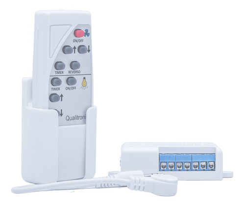Imagem 2 de 7 de Controle Remoto Para Ventilador De Teto - Qualitronix Qv40