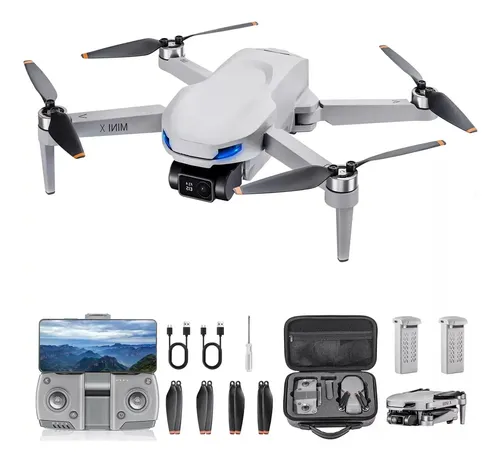 Drone S6s Mini Gps 5g Wifi Fpv Com 2 Baterias 4k Hd Câmera | Frete grátis