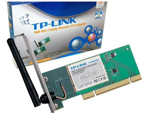 Tarjeta Pci Inalamb. 54mbps Ant/remov(tl-wn553ag)