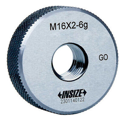 Insize 4120-8 Thread Ring Gage,thread Size M8.0-1.25 Aad