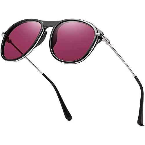 Gafas De Sol Redondas De Gran Tamaño Para Mujer Ltkxy