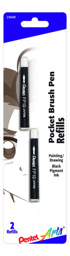 Pentel Cepillo Bolsillo Edicion Limitada Arts