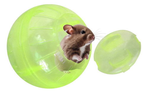 Esfera Rueda Mamiferos Hamster Ratón 16 Cm Diametro 6131 Color Verde Lima