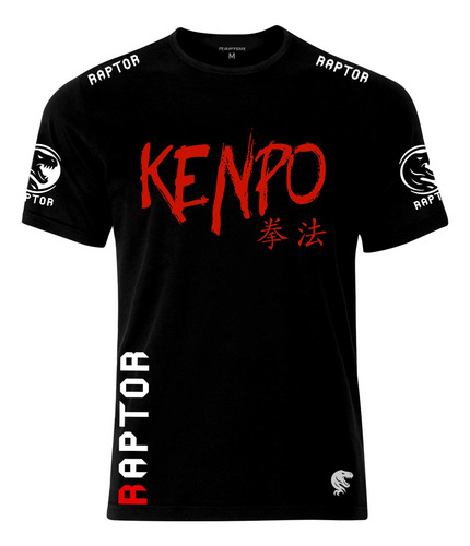 Remera Raptor Kenpo Artes Marciales Logo Mma Algodón