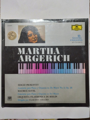 Los Grandes Interpretes En Concierto. Martha Argerich.