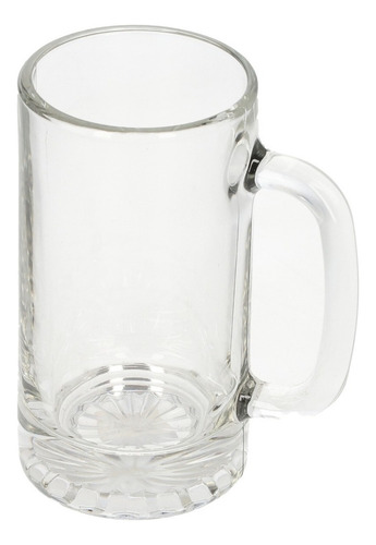 Tarro Cervecero Estriado 474ml Cerveza Crisa 12 Pzas /sar Color Cristalino