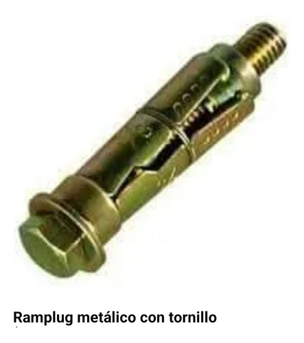 Ramplug Metálico Extensible De 1/2