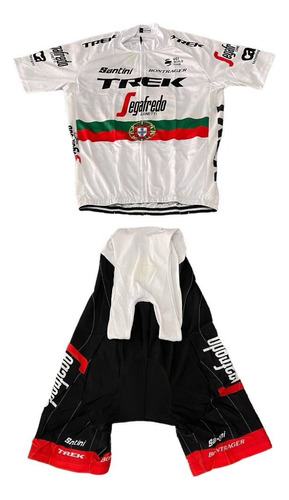 Conjunto Para Ciclismo Trek Portugal Con Pad De Gel