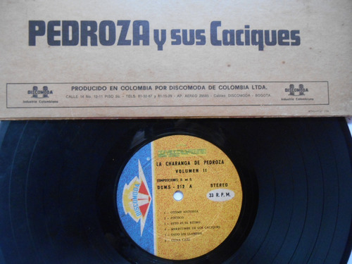 Pedroza Y Sus Caciques La Charanga De Pedroza 1960