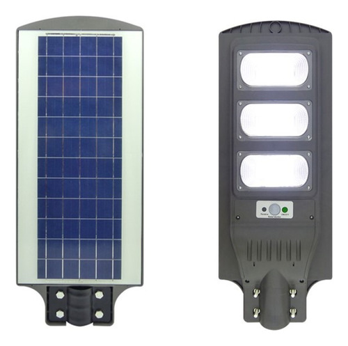 Luz Solar De Calle Led 150w Para Pared O Columna