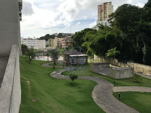 Imagem 5 de 30 de Apartamento Em Brotas, 3 Quartos, 1 Suíte, Armários Planejados, Para Venda, Piso Vinílico Nos Quartos, No Condomínio Pátio Jardins, Em Salvador, Área De 84 M². - Fv2213 - 70526985