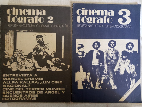 Revistas Cinematógrafo (n. 2 Y N. 3)