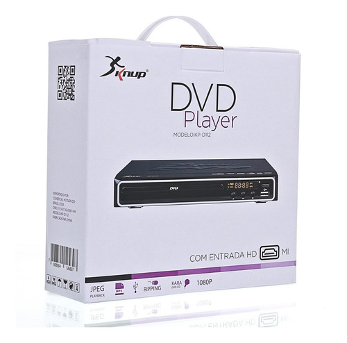 Imagem 4 de 4 de Dvd Player Com Saida Hdmi Funcao Karaokê E Ripping Mp3