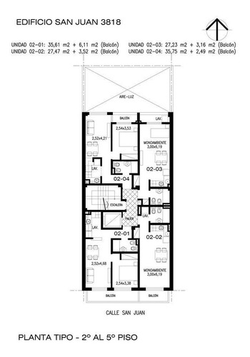 Imagen 9 de 9 de Departamento Monoambiente En Venta En Rosario