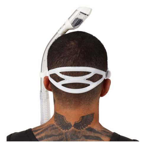2 Kits De Mergulho Aquatic Dry Dive Motion - Preto E Branco