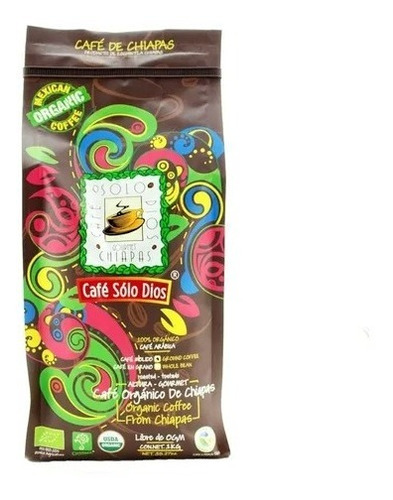 Café Molido Organico De Chiapas Solo Dios 3kg