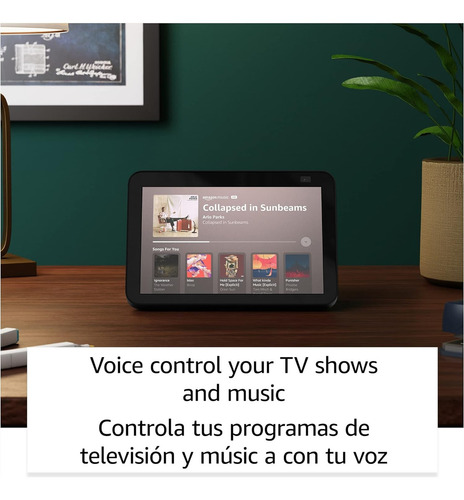 Amazon Echo Show 8 3era Gen Con Audio Espacial Negro Negro
