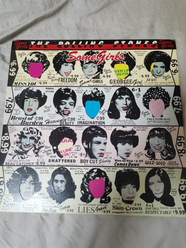 Some Girls - The Rolling Stones (vinilo De Época) 