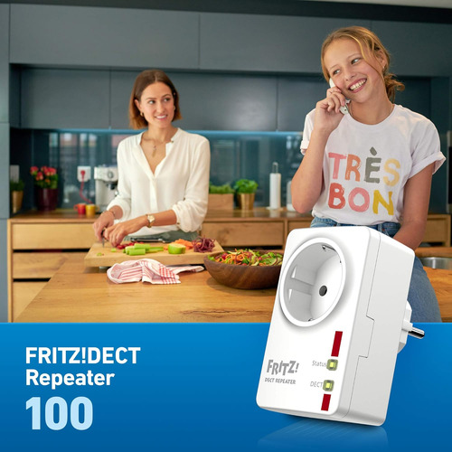 Avm Fritz!dect 100 De - Repetidor De Red (230 V / 50 Hz, 1.2