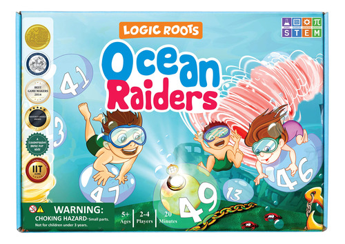 Logic Roots Ocean Raiders - Juego De Secuenciación Y Adici.