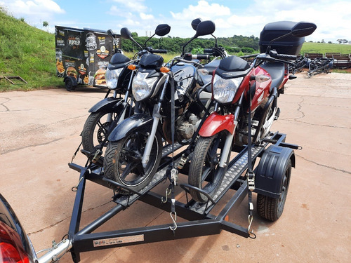 Imagem 6 de 10 de Carreta Para 3 Motos -4