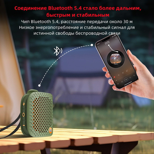 // Mini Altavoz Portátil Monster Blaster Micro Wearable Con