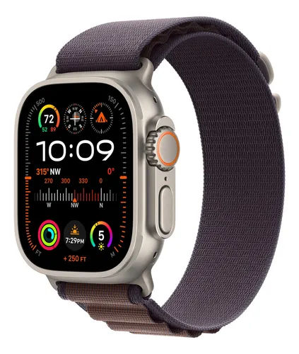 Smartwatch Apple Watch Ultra 2 Gps Cellular 49mm Titanio Color De La Caja Diseño De La Malla Color De La Malla Color Del Bisel