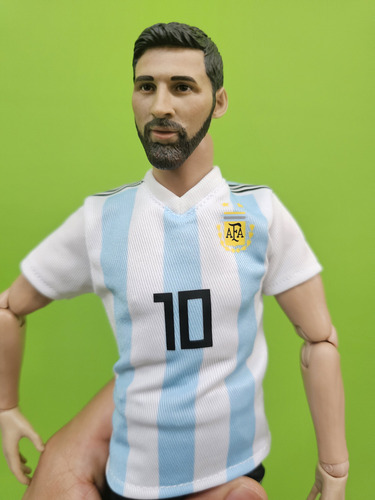 Figura Barcelona Leonel Messi Argentina Astro Fútbol 28cm