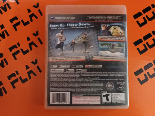 Skate 3 Ps3 (disco Con Detalles) Físico Envíos Dom Play