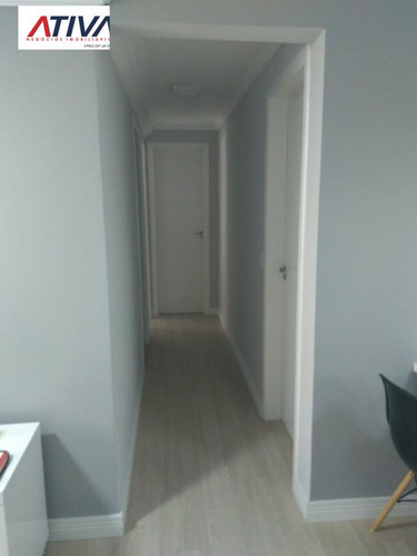 Imagem 5 de 12 de Lindo Apto - Jd. Paraíso- 3 Dorm, Suite, Móveis Planejados, Excelente Local - Apji-108