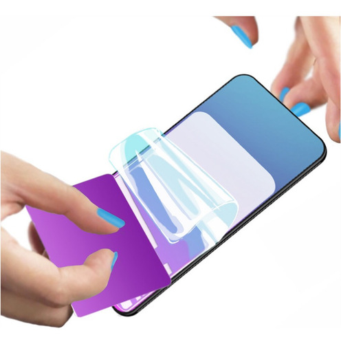 E4 Plus Moto Mica Hidrogel Filtra Luz Azul No Cristal