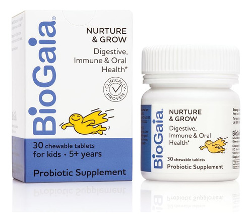 Biogaia Nurture & Grow Kids Probiotic | A Partir De 5 Anos |