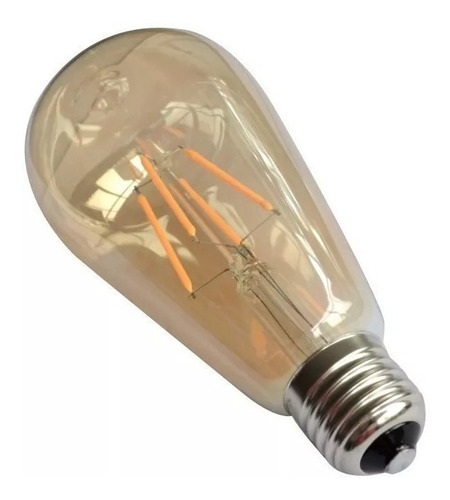 Ampolleta Led Vintage Retro 4w E27 Luz Cálida Filamento