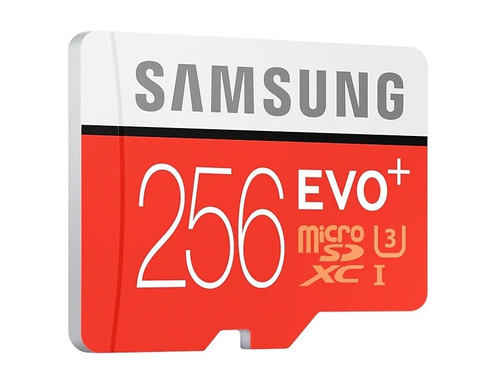 Cartão Samsung Micro Sdxc Evo 256gb 100mb/s Uhs-3 4k Lacrado