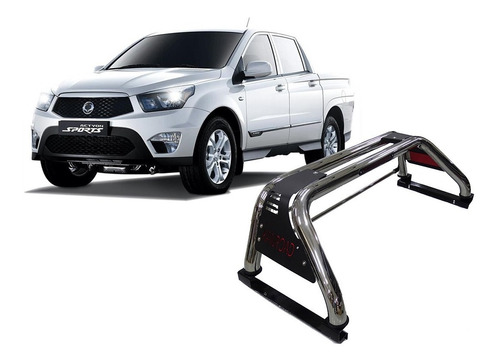 Barra Antivuelco Acero Kanroad Ssangyong Actyon Sport 08-21